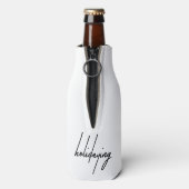 Minimaliste "Vacances" Glacière de bouteille esthé (Bouteille Dos)