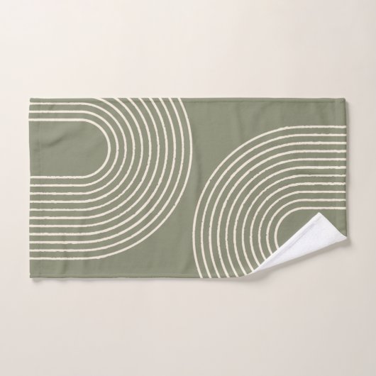 Minimaliste vert de l'Armée (Serviette à main)