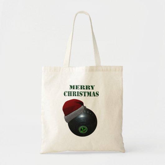 Minimalisten Kommen Vrolijk Kerstfeest, Tote Bag (Voorkant)