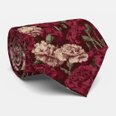 Minimalistic Mens Fashion Carnation Stropdas (Opgerold)