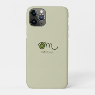 Minimalistic Om Handwritten Personalized iPhone 11 Pro Hoesje