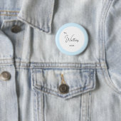 Minimalistic Wedding Button (In situ)