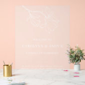 Minimalistic Welcome Unplugged Wedding Ceremony (Mariage)