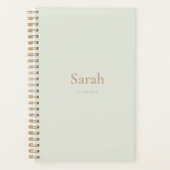 Minimalistisch  2025 planner (Voorkant)