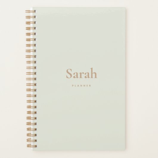 Minimalistisch  2025 planner (Voorkant)