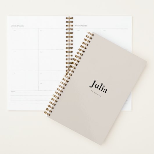Minimalistisch 2025 planner (Display)