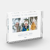 Minimalistisch 3 Foto's Collage Keepslag voor Fami (Links)