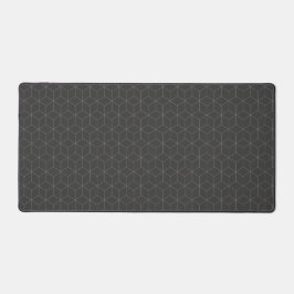 Minimalistisch 3D-kubuspatroon Bureaumat