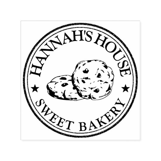 Minimalistisch aangepast logo zelfinktende stempel (Design)