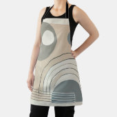 Minimalistisch Abstract all-over print Schort (Insitu)