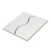 Minimalistisch abstract art. tegeltje (Zijkant)