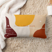 Minimalistisch Abstract geel Sinaasappel Kussen (Deken)