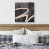 Minimalistisch Abstract Italiaans modern Canvas Afdruk (Insitu (Slaapkamer))