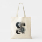 Minimalistisch Abstract kunstwerk Tote Bag (Achterkant)