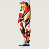Minimalistisch Abstract Leggings (Links)