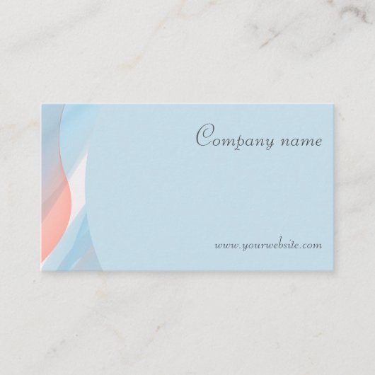 Minimalistisch abstract QR code pastel Visitekaart Visitekaartje (Voorkant)