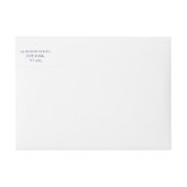 Minimalistisch adres voor weddenschappen (Voorkant)