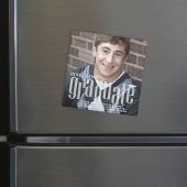 Minimalistisch Afstuderen Modern Simple Photo Magn