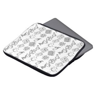Minimalistisch Apotheek Icoon Patroon Laptophoes Laptop Sleeve