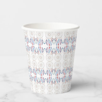 Minimalistisch Baby shower Boho Drocatcher Pattern Papieren Bekers