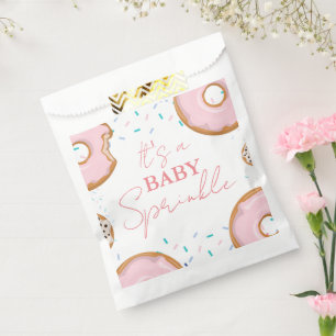 Minimalistisch Baby Sprinkles Baby shower Bedankzakje