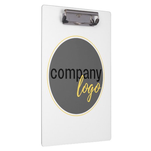 MINIMALISTISCH BEDRIJF EIGEN LOGO MERK WIT KLEMBORD (Rechts)