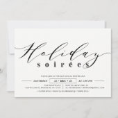 Minimalistisch bedrijfsfeestdag, feestdag kaart (Voorkant)