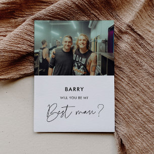 Minimalistisch Bent u mijn beste fotokaart? Kaart