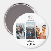 Minimalistisch Beste Vriend Besties Gift Magneet (Voorkant / Achterkant)