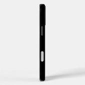 Minimalistisch Black Custom Name Signature Script Case-Mate iPhone Case (Achterkant / Rechts)