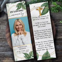 Minimalistisch Bladwijzer van de begrafenis van Me