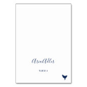 minimalistisch | Blue Chicken Meal Option Plaatska Kaart (Voorkant)