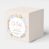 Minimalistisch Boho Cactus woestijn Baby shower Bedankdoosjes (Voorkant Zijde)