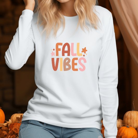 Minimalistisch Boho Herfst Vibes T-shirt