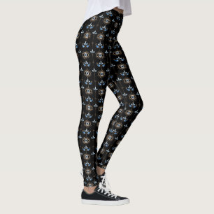 minimalistisch boho kwaad oog leggings