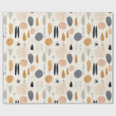 Minimalistisch Boho-stijl inpakpapier (Vlak)