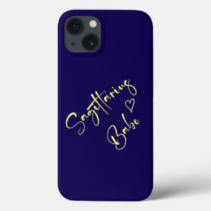 Minimalistisch Boogschutter-ontwerp iPhone 13 Hoesje