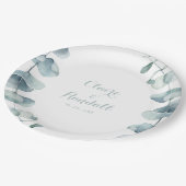 Minimalistisch Bord groen witboek (Gekanteld)