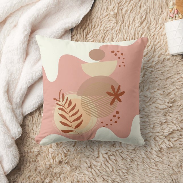 Minimalistisch Botanisch Abstract II-Sierkussen Kussen (Deken)