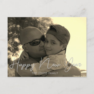 Minimalistisch Briefkaart van Sepia uit de Happy N