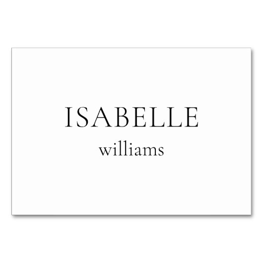 Minimalistisch bruiloft feest diner en speciale ev kaart (Voorkant)