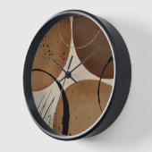 Minimalistisch bruin Abstract (Hoek)