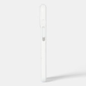 Minimalistisch Clear Phone Hoesje (Achterkant / Links)