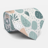 Minimalistisch cool splash patroon stropdas (Opgerold)