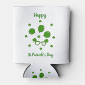 Minimalistisch Cute Happy St Patrick's Day Blikjeskoeler (Voorkant)