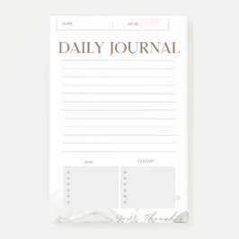 Minimalistisch dagboek Post-it-notities Post-it® Notes