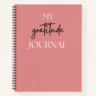 Minimalistisch dankbaarheidsjournaal | Dagelijkse Notitieboek