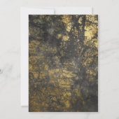 minimalistisch |De datumtypografie opslaan | Faux Save The Date (Achterkant)