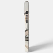 minimalistisch | Delicate Leaf & Branch Sketch Case-Mate iPhone Case (Achterkant / Links)