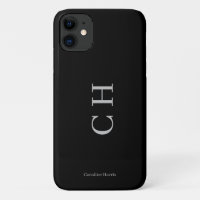 Minimalistisch design zwart